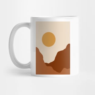 Abstract Sunset Painting 7.6 Mug